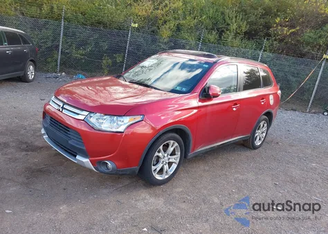 2015 Mitsubishi Outlander Se from USA, damaged, VIN JA4AD3A35FZ011951